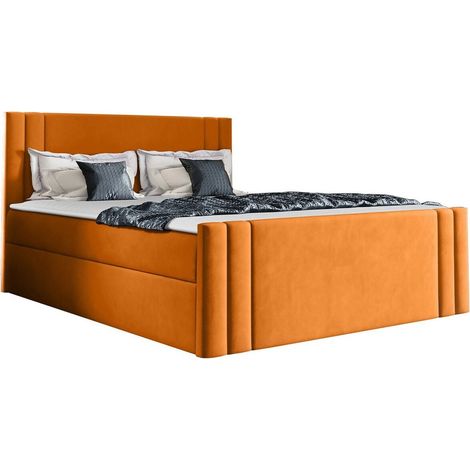 Cama continental Mel, Amor Velvet 4309, Continental, Individuales, 120x200, Tapiz, Somieres, 124x213x103cm