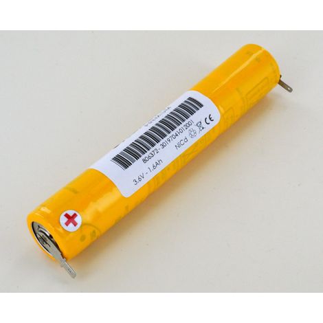 Batterie 3.6V 1.6Ah 3VnTCS (806372)