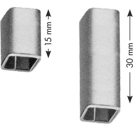 BEVER Ausgleichshülse für Vierkantstift 731, 9/8mm Stahl verzinkt (1/2)