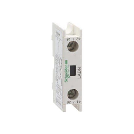 Contatto ausiliario 1NO SCHNEIDER LC1D/F per il controllo dei circuiti elettrici.