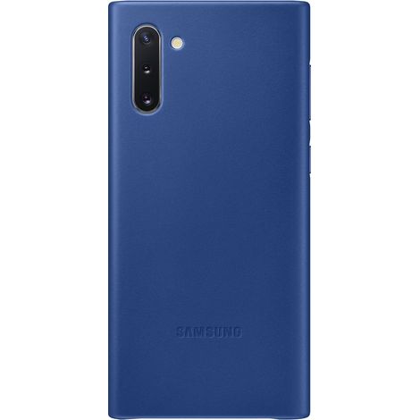 Samsung EF-VN970LL Note 10 N970blau/blaue Lederhülle (1/3)