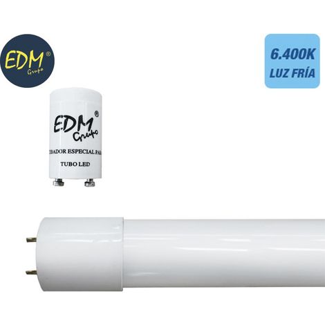 Tubo led t8 22 w 2420 lm 6500 k luz fria (eq.58w) ø2,6 x 150 cm