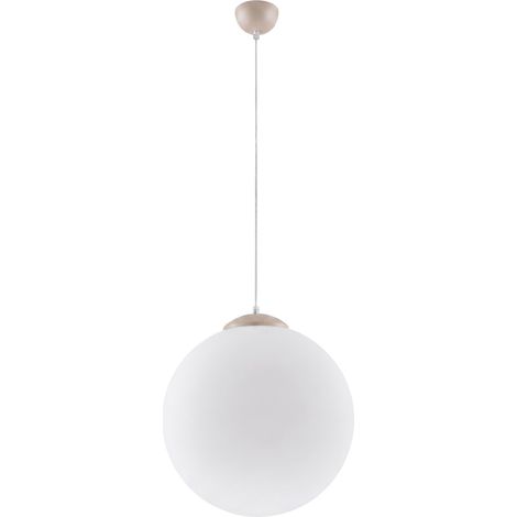 Pendelleuchten Ugo taupe 1xE27 40cm Stahl Sollux (1/5)