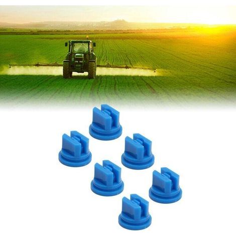 Enowelir Pulvérisateur motorisé agricole, buse de pulvérisation à haute pression, divers accessoires de buse de tuyau de pincement en forme d'éventail 03 20 pièces/vente (1/4)
