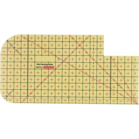Règle pour ourlets chauds, résistante aux hautes températures, outil de mesure pour repassage électrique, idéale pour le repassage domestique - HR2010-S (1/5)