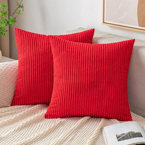 Decorative Housse de Coussin 40x40 Taie d'oreiller Rouge (1/5)