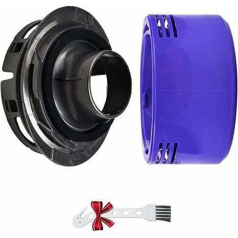Rear Motor Cover Replacement Motor Cover for Dyson V7 V8 Cordless Vacuum Cleaner 1 Cleaning Brush (1/5)