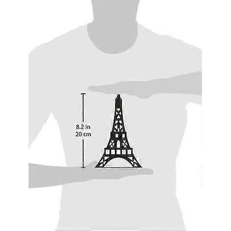 Rutschfeste Buchstützen mit Eiffelturm-Motiv, 1 Paar (1/5)