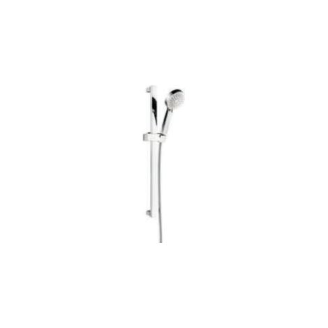 Kit doccia Hydroland Kwadro cromato 3 funzioni