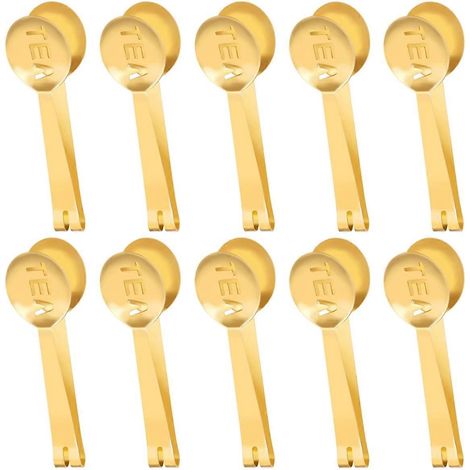 Teebeutelclip, stabiler Teefilterlöffel, sicherer Siebclip (1/5)