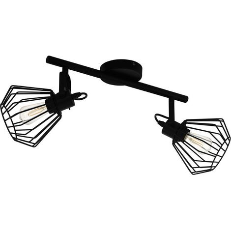 Spot Intérieur double Tabillano - Noir (1/3)