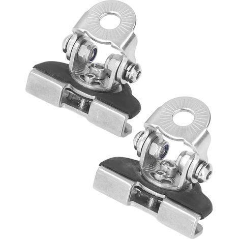 Deux supports de fixation pour bande LED de capot, clips de fixation universels réglables en acier inoxydable 304 pour éclairage de travail (1/5)