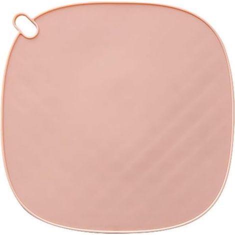 Tapis isolant en silicone, dessous de verre, napperon de cuisine, table à manger, style occidental, table à manger nordique, rose (1/5)