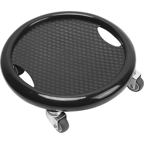 Roue abdominale à 4 rouleaux - Appareil de musculation abdominale et des muscles du tronc avec 4 rouleaux - Équipement de fitness pour la maison - Noir (1/3)