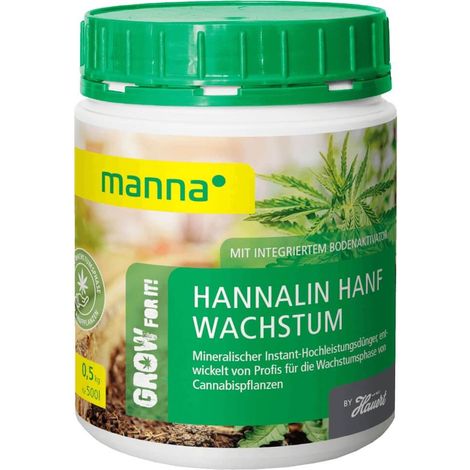Manna Hannalin Hanf Wachstum 0,5 kg Hanfdünger