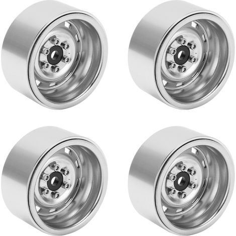 Jantes RC 1.9 pouces en alliage aluminium - 4 pièces légères et robustes pour modèles radiocommandés (1/5)