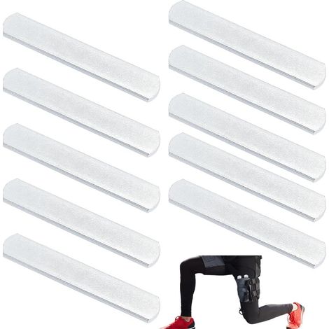 10 Pièces Plaques De Gilet Ponderé Réglables Plaques De Chargement Pour Protection De Jambe Entranement Musculaire Platine Tête Ronde Pour Exercice Fitness Hommes Et Femmes 148×23×7mm (1/5)