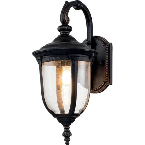 Applique esterna Cleveland Elstead E27 60W IP44 bronzo (1/5)