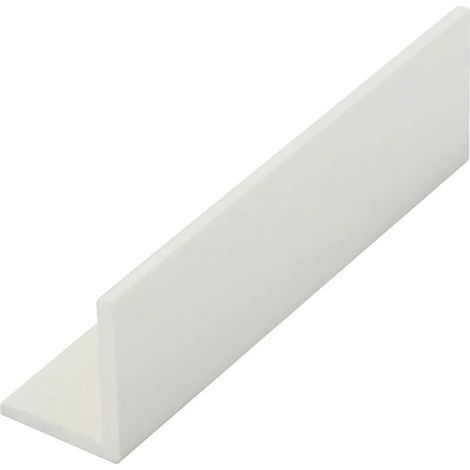 CORNIERE BASSE PVC GRIS 2.60ML PANNEAU 16MM - CPVCGR 2.60 - SEED (1/2)
