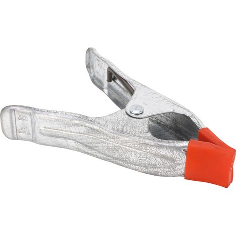 Lot de 6 Pinces à Ressort Métal Mini Fixation Robuste Forme A pour Menuiserie Photo 15cm (1/5)