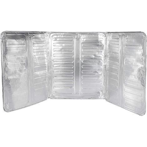 Protection murale de cuisine en aluminium, pare-éclaboussures d'huile pour cuisinière à gaz, outil de cuisine-Silver (1/3)