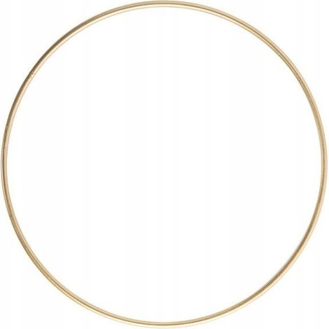 Cercle en métal 40 cm, or, 1 pc.