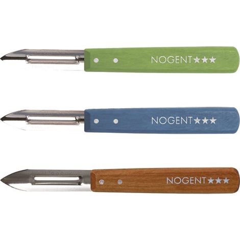 Nogent Classic Peladores de madera verde oliva azul pavo cerezo