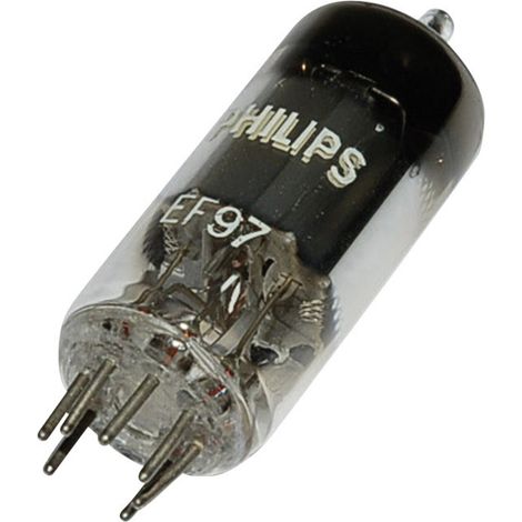 Philips EF 97 Elektronenröhre Pentode 25 V 2.7 mA Polzahl: 7 Sockel: Miniatur Inhalt 1 St.