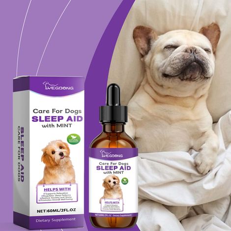 Gouttes pour chien pour un repos nocturne et des soins de qualité - 60 ml (1/5)