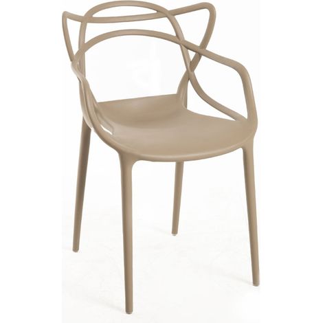 Sillas Comedor - Silla Korme - Beige