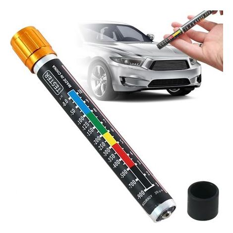 Appareil de mesure de l'épaisseur de peinture de voiture Appareil de mesure d'épaisseur de couche Appareil de mesure d'épaisseur de peinture (1/4)