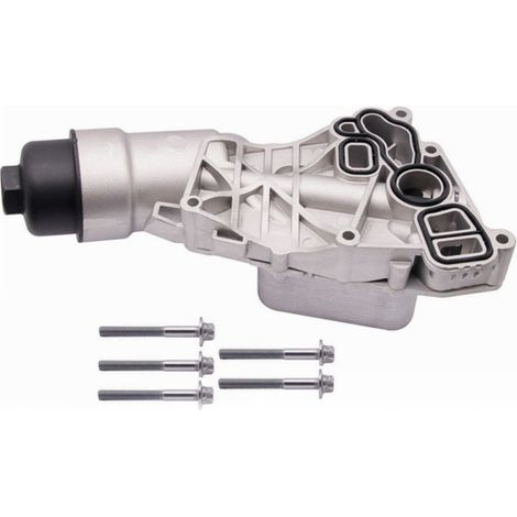 Compatible avec les modèles BMW MINI F48, F52, F45 et 55 équipés d'un moteur B38 – Socle de filtre à huile d'origine (OEM) : 11428585235 (1/3)
