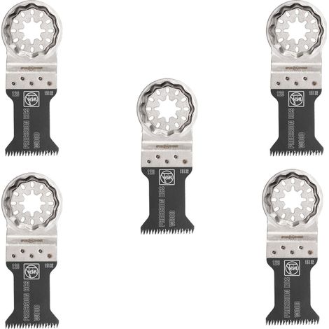 Fein 5x Lame de scie E-Cut Precision Starlock 35 mm - 63502126230