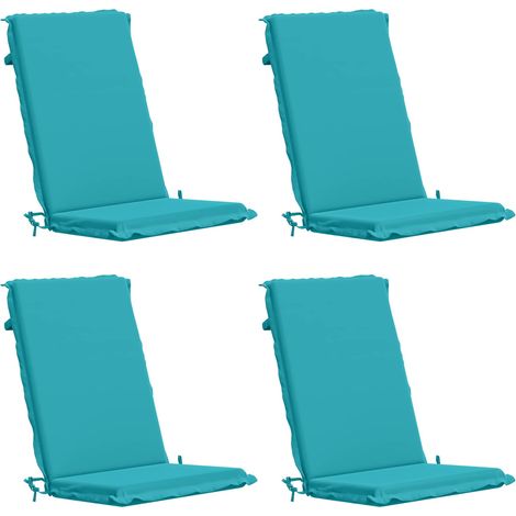 Cuscino per sedia a schienale alto GEMERT 4 pz 100% Poliestere vidaXL (1/5)