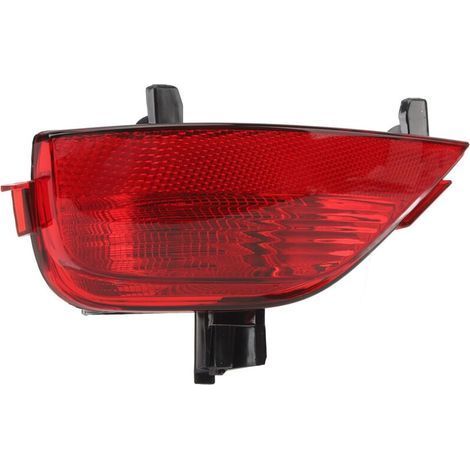 Phare Antibrouillard Voiture, Lentille de Feu Anti-brouillard Arrière de Voiture Coque de Phare Antibrouillard Latéral avec Réflecteur Remplacement pour Dacia Sandero MK2 MK3 (1/4)