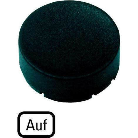 Étiquette saillante noire AUF EATON M22-XDH-S-D3