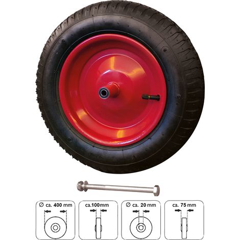 Pro-Bau-Tec Ersatzrad für Gartenschubkarre Art.-Nr. 10135