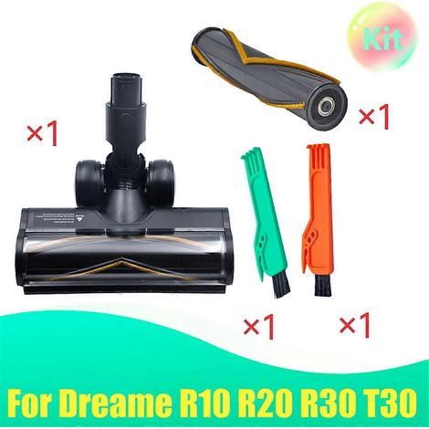 Brosse à rouleau avec éclairage LED anti-poussière pour R10 R20 R30 T30-- (1/5)