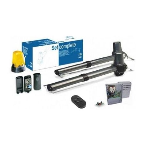 Came – Kit de motorisation de portail battant 3 m – 230 V – Poussée réglable 400-3000 N – Indice de protection IP54 – Temps d'ouverture 22 s