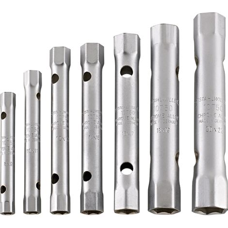 Llave tubo 10750N de acero cromado Stahlwille 24X27 MM24X27 MM