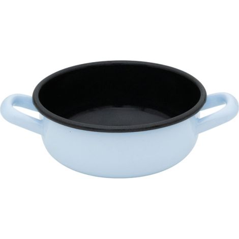 Riess Bauernschüssel 14cm Backemaille Blau