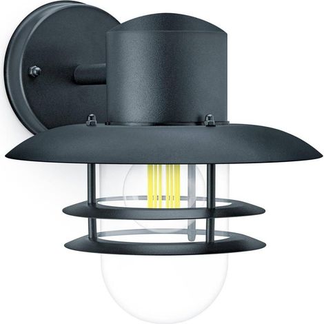 Philips LED Inyma 8720169266476 Lampada da parete per esterno E27 Nero (1/5)