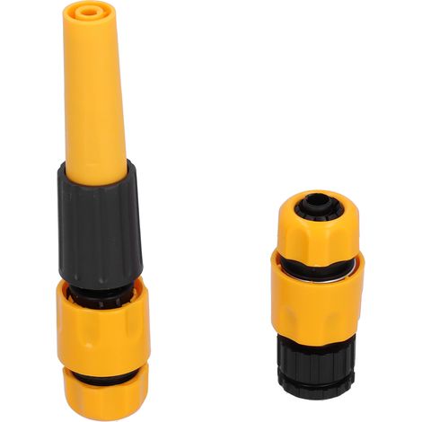 Kit Arrosage Jardin Pulvérisateur Connecteur Rapide G1/2 pour Tuyau Lavage Voiture (1/5)