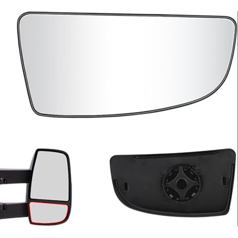 Verre de Rétroviseur Remplacement pour Transit MK8 2014-2022 Extérieur (Inférieur Droit)