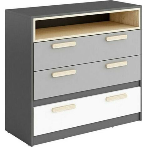 Commode Veravie 109 , Avec tiroirs, Nombre de tiroirs: 0, 90x100x40cm (1/4)