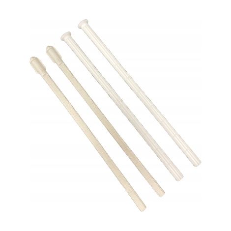 Poussoirs Et Boulons Slim 94183 - Plastique - 1 Pièce - Poussoirs Wc - Accessoires De Toilette (1/3)