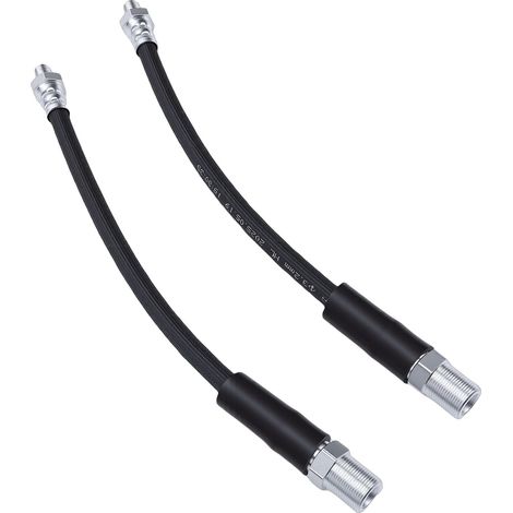 Jeu 2 Flexibles Frein Avant Caoutchouc GBH249 GBH249Z pour Classic Mini 1959-2000, Remplacement Conduite Frein, Caoutchouc Haute Qualité Résistant Chaleur Usure CMB0135 (1/5)