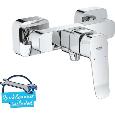 Grohe Quickfix Brausearmatur Dice verchromt Badewannenarmatur (1/3)