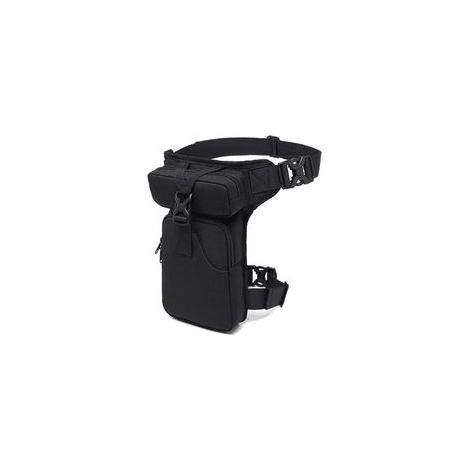 Sac Jambe Homme en Toile Sac à Outils Tactique électrotechnique Porte-Outil Sacoche Cuisse Sac Ceinture Banana pour Bricolage électricien Plombier Menuisier Vélo Moto Sport