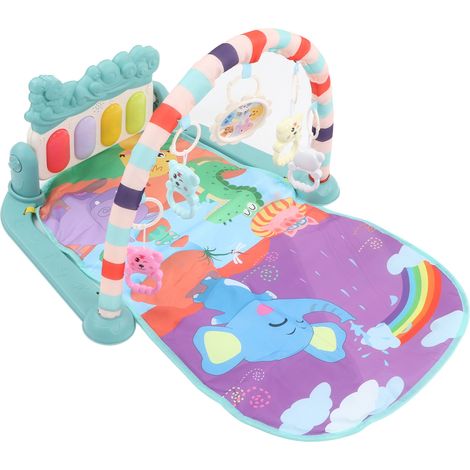 Tapis d'éveil musical multifonction et détachable pour bébé, nouveau-né et tout-petit. (1/5)